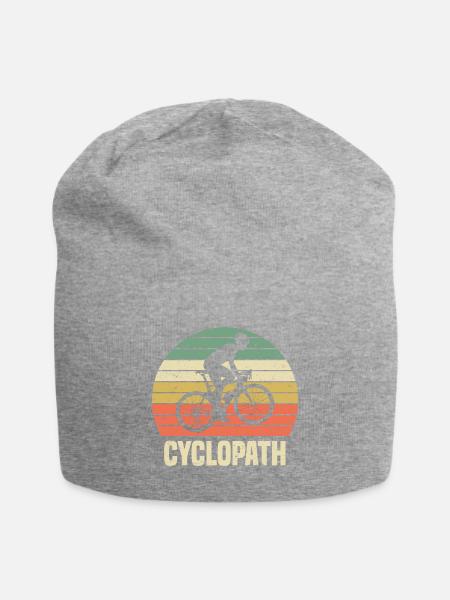 Cyclopath Fahrrad Rennrad Cycling Rad - Jersey-Beanie - Grau meliert