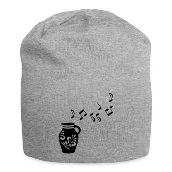 Musik Bembel Frankfurt - Jersey-Beanie - Grau meliert - Vorne