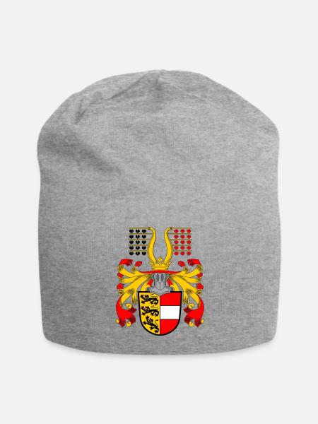 Kaernten_CoA - Jersey-Beanie - Grau meliert