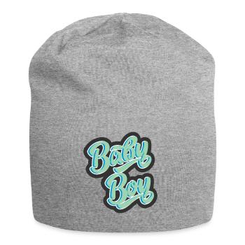 baby Boy - Bonnet en jersey - gris chiné - Devant