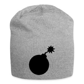 Bombe - Jersey Beanie - heather grey - Front