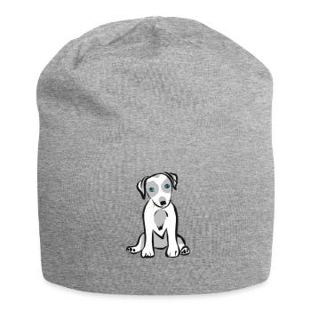 puppy - Jersey Beanie - heather grey - Front