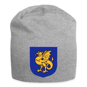 fantasy creature griffin drawing Bornholm - Jersey Beanie - heather grey - Front