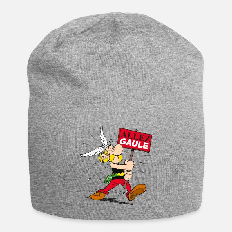 Asterix - Go Gaul! - Jersey Beanie - heather grey
