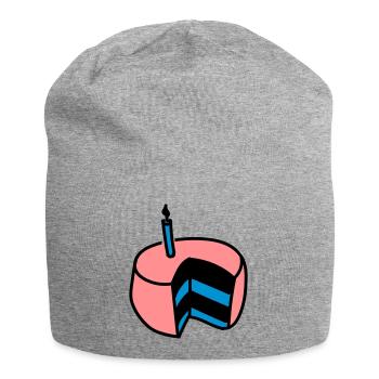 Torte - Jersey-Beanie - Grau meliert - Vorne