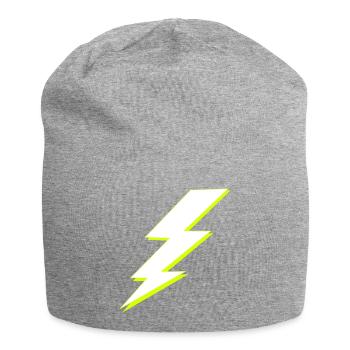 La foudre - Bonnet en jersey - gris chiné - Devant