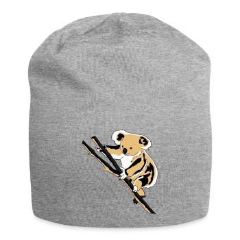 Koala - Jersey-Beanie - Grau meliert - Vorne