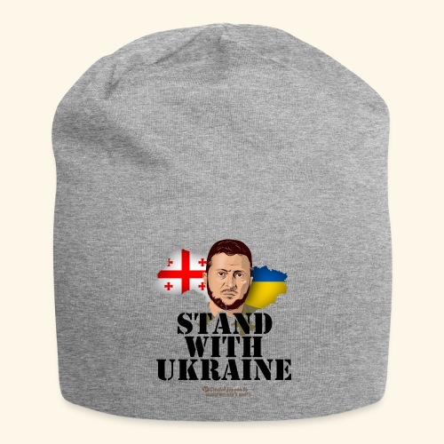 Georgien Stand with Ukraine Selenskyj - Jersey-Beanie