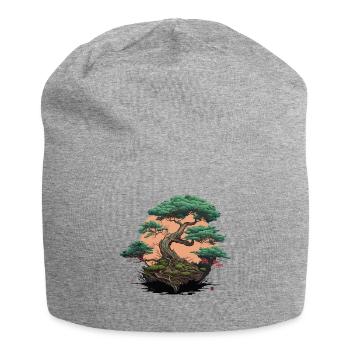 Fine Art of Bonsai - Jersey Beanie - heather grey - Front