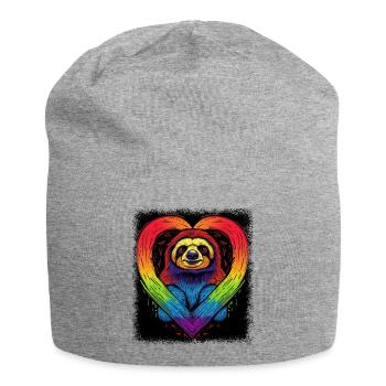 Drôle de citation Animal Joke Animaux Paresseux Hoodie Darth - Bonnet en jersey - gris chiné - Devant