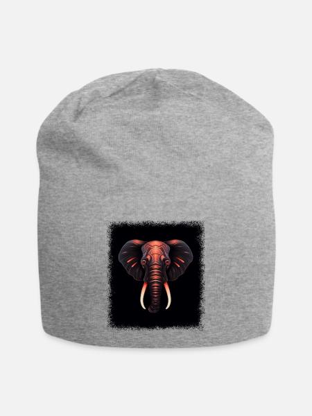 birthday present sun nature gift idea tumblr - Jersey-Beanie - Grau meliert