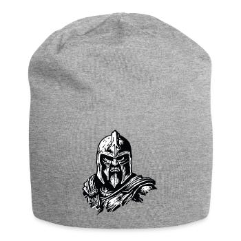 Spartan / Warrior / Fighter / Ancient / Sparta - Jersey Beanie - heather grey - Front