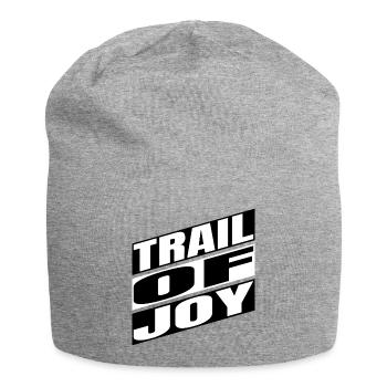 present bday bliss quotes blissful state - Jersey Beanie - heather grey - Front