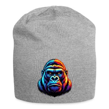 Gorilla - Jersey-Beanie - Grau meliert - Vorne