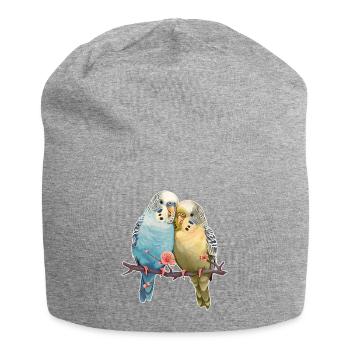 Budgies - Jersey Beanie - heather grey - Front