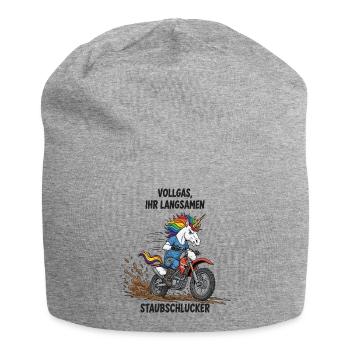 Licorne Motocross - Bonnet en jersey - gris chiné - Devant