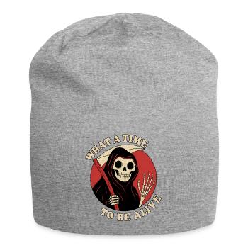 What a Time to Be Alive - Jersey Beanie - heather grey - Front