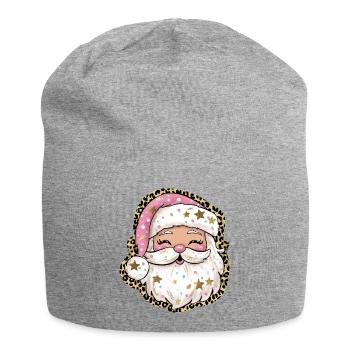 Santa Claus - Jersey Beanie - heather grey - Front