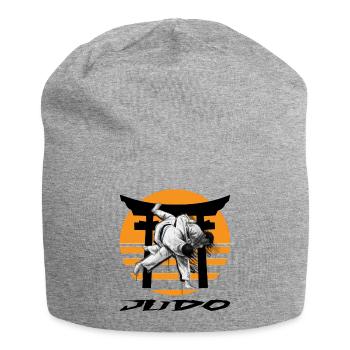Judo - Jersey-Beanie - Grau meliert - Vorne