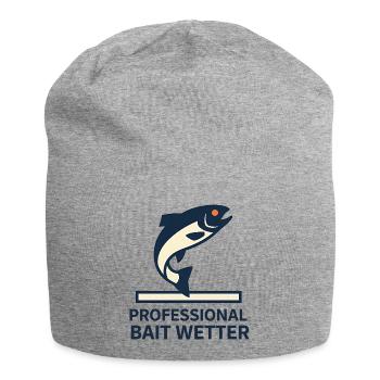 Pro Bait Wetter - Jersey Beanie - heather grey - Front