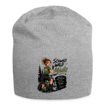 Schwarz Wald Mädel Bike - Jersey-Beanie - Grau meliert - Vorne