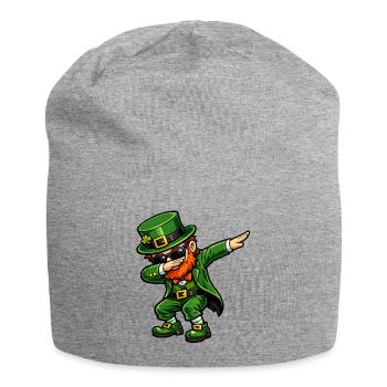 Dabbing Ire - Jersey-Beanie - Grau meliert - Vorne