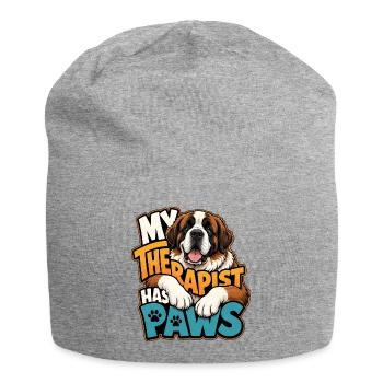 Saint Bernard - Jersey Beanie - heather grey - Front