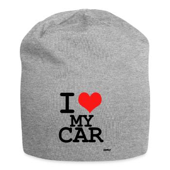 car - Jersey-Beanie - Grau meliert - Vorne