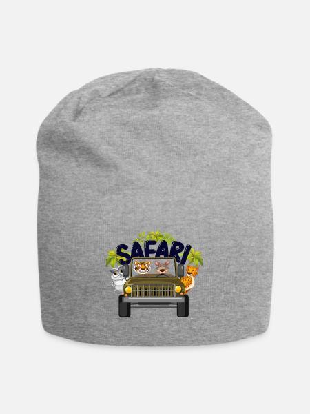 Safari Big five - Jersey-Beanie - Grau meliert