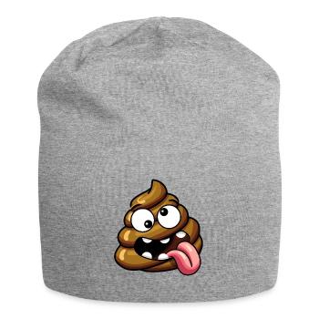 Crazy bunch of shit - Jersey Beanie - heather grey - Front