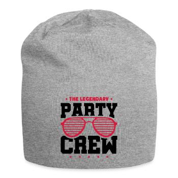Party Crew - Bonnet en jersey - gris chiné - Devant