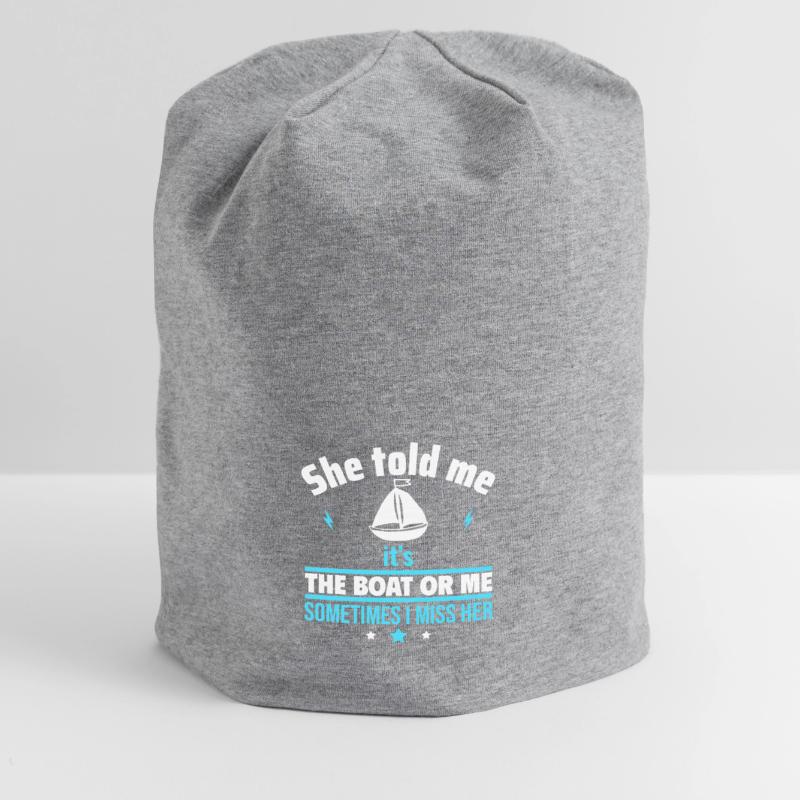 Sie sagte: Es ist das Boot oder ich,Bootsfahrer Jersey-Beanie