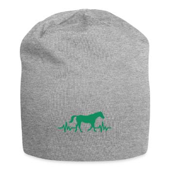 Heartbeat - Étalon Cheval Jument Ross Equestrian - Bonnet en jersey - gris chiné - Devant