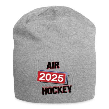 Airhockey Spielerin Team Turnier Mannschaft 2025 - Jersey-Beanie - Grau meliert - Vorne