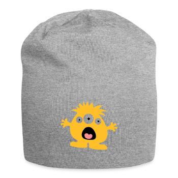 monster - Jersey Beanie - heather grey - Front