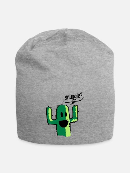 snuggle - Jersey Beanie - heather grey