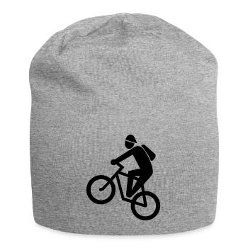 mountainbike - Jersey-Beanie - Grau meliert - Vorne