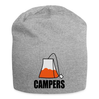 Campers - Bonnet en jersey - gris chiné - Devant