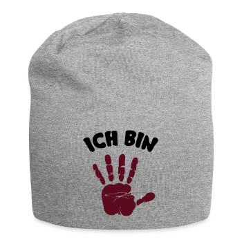 ich bin 5 - Jersey-Beanie - Grau meliert - Vorne