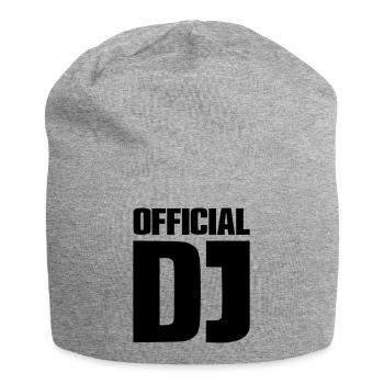 Official DJ - Jersey Beanie - heather grey - Front