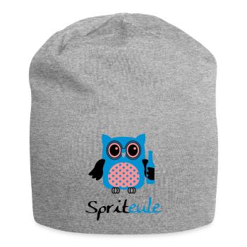 Spriteule - Bonnet en jersey - gris chiné - Devant