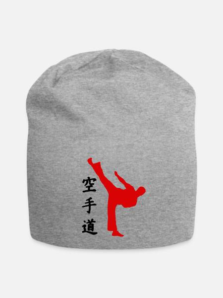 Kampfsport - Jersey-Beanie - Grau meliert