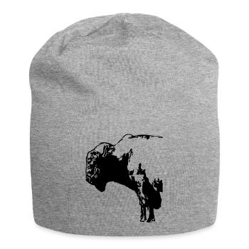 Buffalo - Bull - Bonnet en jersey - gris chiné - Devant
