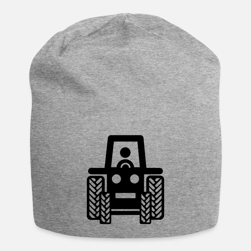 tractor - Jersey Beanie - heather grey