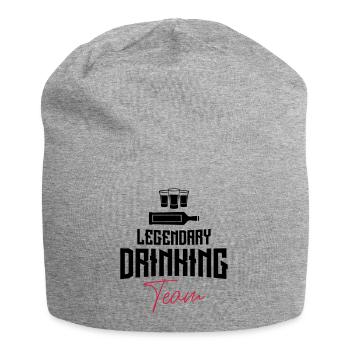 drinking team legendary shots - Jersey-Beanie - Grau meliert - Vorne