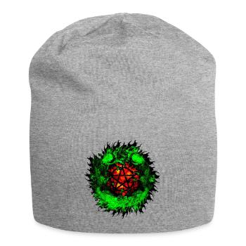 wicca - Bonnet en jersey - gris chiné - Devant
