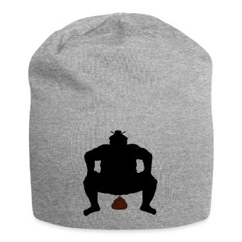 Tas de lutte sumo - Bonnet en jersey - gris chiné - Devant