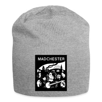 Madchester Manchester 90s Bands Icons - Jersey Beanie - heather grey - Front