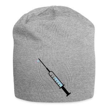 Medizin - Jersey-Beanie - Grau meliert - Vorne