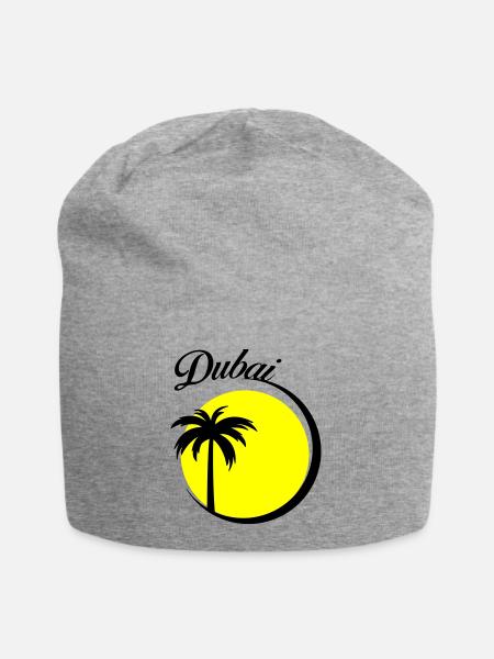 dubaï - Bonnet en jersey - gris chiné